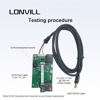 Lector de código de barras, lector de código de barras personalizado USB TTL RS232 DPM 2d, motor PLC para trazabilidad