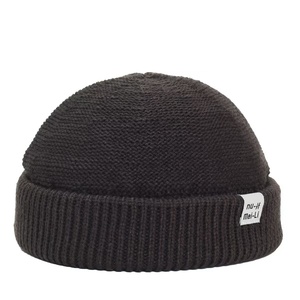 Gorro de punto estilo coreano para hombre, diseño de piel de melón, moderno, hip hop, versátil, para clima frío, gorro de inquilino con letras, otoño-invierno - Product Image 2