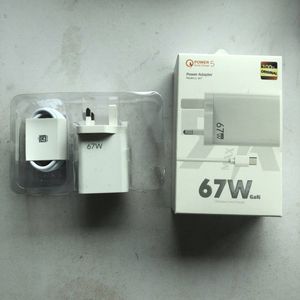 US EU UK Portable <b>Power</b> <b>Supply</b> <b>Adapter</b> Quick Charging USB Wall Charger 67W USB Fast <b>Adapter</b> With Type-C Cable for Mobile Phone - Product Image 3