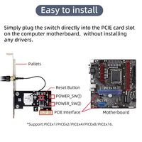 Interruptor de Reinicio de Energía para Computadora Wifi Tuya, Tarjeta de Arranque Remoto para Computadora, Interruptor Remoto para Computadora, Tarjeta de Arranque para PC, PCB