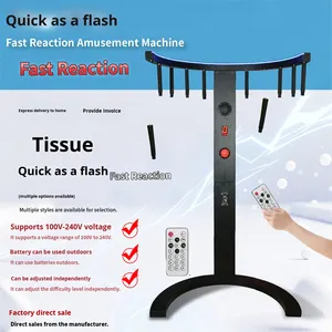 Máquina de Reacción Rápida para Capturar Palitos Rosados, Juego de Chips, Entrenamiento de Reacción Rápida para Fiestas y Eventos (Alquiler) - Product Image 2