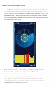 Analyseur de signal terminal IoT 4G 5G anti-espion ACS400 + Traceur GPS + Détecteur de traqueurs cachés pour dispositifs de suivi AirTag - Product Image 3