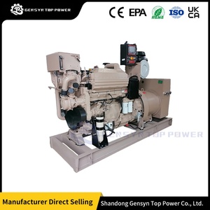 เครื่องกำเนิดไฟฟ้าดีเซลทางทะเลขนาดกะทัดรัด Gensyn Top Power CTP Yacht Preferred พร้อมระบบควบคุม Smartgen โครงสร้างฉนวนสองชั้น ลดเสียงรบกวน - Product Image 5