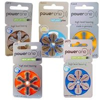 Power One 312 Varta Batteries pour aides auditives taille 312 batterie zinc-air sans mercure Offre Spéciale piles pour aides auditives