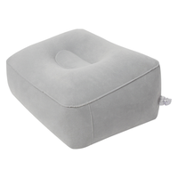 Coussinets gonflables portables, repose-pieds de repos de vol, adaptés aux voyages d'affaires, voyages et utilisation au bureau