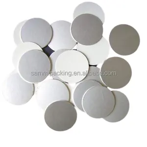 High Quality heat induction seal liners gasket aluminium foil seal liner for PP PET PVC glass bottles