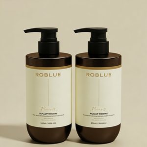 Shampoo capillaire végétalien ROBLUE Premium 500ml, légèrement acide, soin doux du cuir chevelu, anti-chute de cheveux coréen, protection quotidienne - Product Image 1