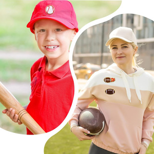 Volleybalhanddoek Cartoon Rugby Voetbal Doek Patch Grit Chenille Geborduurd Label China Kleding - Product Image 2