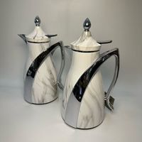 Ensemble de carafes isothermes avancées 1L – Carafe à café isolée 1L pour une utilisation minimaliste en cuisine et comme organisateur de vaisselle