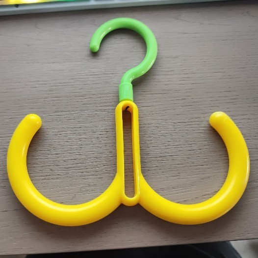 Double-headed rotating hook [Yellow]