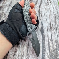 Grenzüberschreitendes Outdoor-Camping-Taktikmesser mit kreativem kleinem Wolfsrelief-Design, exquisites Geschenk, scharfes Edelstahlwerkzeug