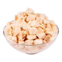 Nourriture pour animaux de compagnie personnalisée OEM, poulet congelé en dés, complément alimentaire pour animaux de compagnie, nourriture pour lapin, chat, chien, hamster