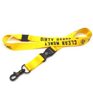 Boucle de ceinture de sécurité d'avion de haute qualité de couleur noire lanière boucle de ceinture de sécurité des voies aériennes porte-clés avec corde de cou - Product Image 6