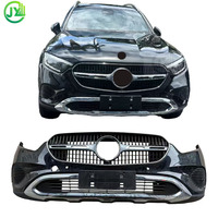 Parrilla Delantera Original Usada para Mercedes Benz GLC X254 GLC254, Rejilla de Parachoques de Malla, Piezas de Demolición de Segunda Mano OE