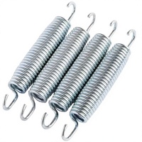 Ressort hélicoïdal de torsion pour voiture, en acier allié au carbone, revêtement poudré, finition durable, capacité de charge 100 lb, fourni directement par l'usine