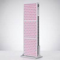 Panel LED Rojo NIR de Grado Comercial con 5 Longitudes de Onda (630nm, 660nm, 810nm, 830nm, 850nm), Control Remoto, 300 Chips, OEM, B2B