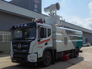 Camión barredor de 18 toneladas para la eliminación de la contaminación en carreteras, vehículo de limpieza profunda de alta presión para saneamiento urbano en el sudeste asiático - Product Image 4