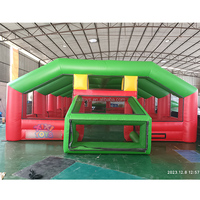 XIXI JOUETS Personnalisé PVC Gonflable Football Sport Jeux Arène Gonflable Savon Terrain De Football