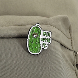 Broche en émail créative en forme de canard mariné et de chat, avec un chapeau mariné, broche de chat, badge de revers, bijoux en gros - Product Image 3