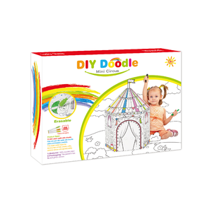 高耐久性消去可能なDIYハウスカラー落書き描画子供のための教育玩具 - Product Image 6