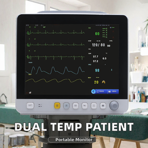 Moniteur patient portable avec fonctions ECG/NIBP/SPO2/HR, classe II, batterie intégrée pour moniteur cardiaque - Product Image 2