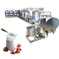 Pasteurisateur commercial 100l 300l, machine à fermenter le lait, homogénéisateur, ligne de production de yaourt