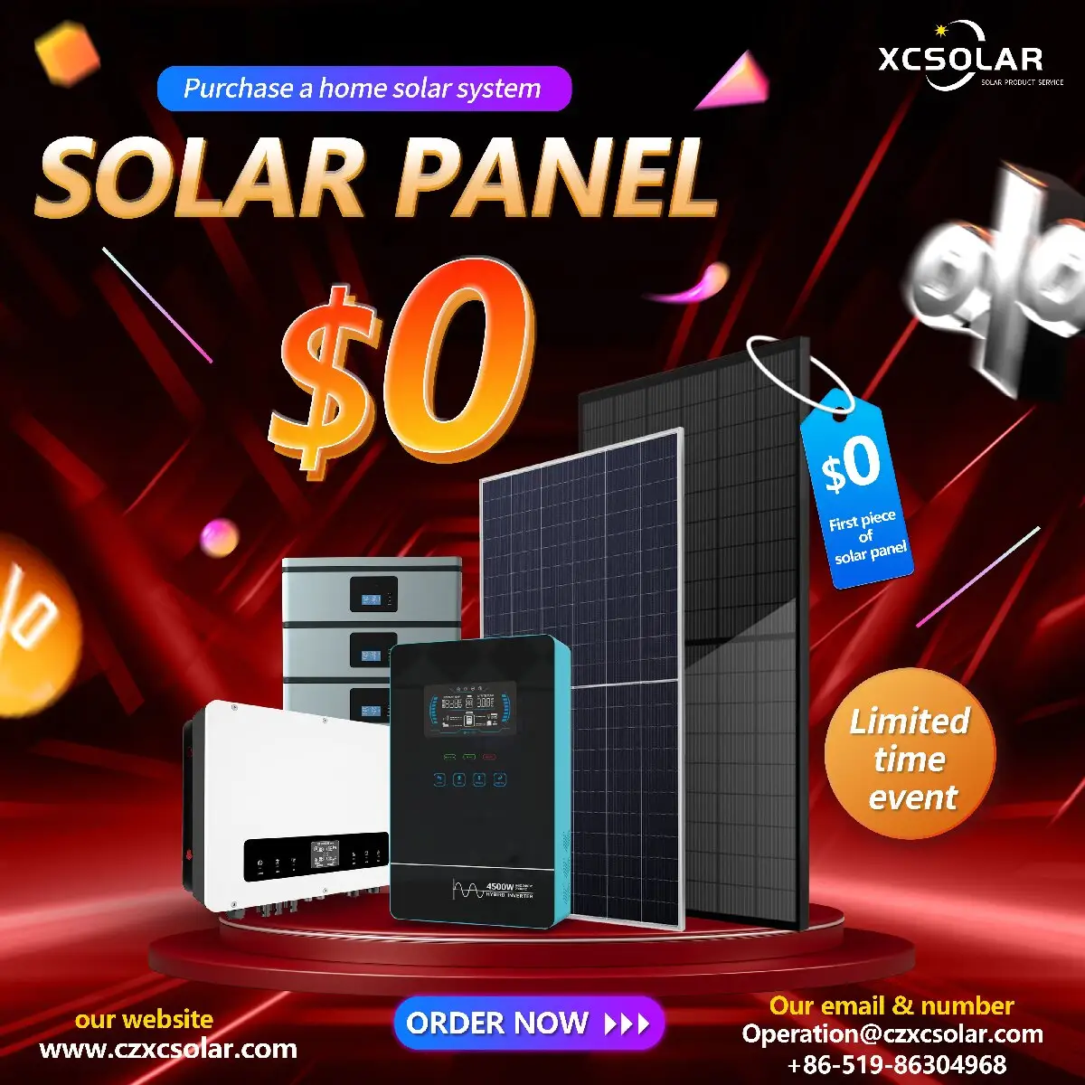 도매 20Kw 30Kw 50Kw 5KW 5KVA 6-10kw 오프 그리드 하이브리드 태양 전지 패널 전체 키트 가정용 태양열 에너지 시스템 배터리