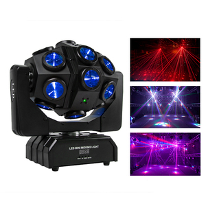 ไฟเลเซอร์สโตรบ 3in1 รุ่นใหม่ ไฟ LED DMX 512 RGBW 4in1 18 ดวง <span class=keywords><strong>10w</strong></span> Sharpy Beam สำหรับงานปาร์ตี้ - Product Image 5