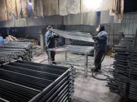 Venta de vallas y puertas de la granja de vallas de acero de vallas de caballos galvanizadas en caliente