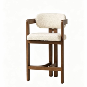 <span class=keywords><strong>Tabouret</strong></span> <span class=keywords><strong>de</strong></span> <span class=keywords><strong>bar</strong></span> avec accoudoirs, tissu <span class=keywords><strong>et</strong></span> cuir personnalisables, hauteur <span class=keywords><strong>de</strong></span> comptoir, pour restaurant, café, bistrot, pub, qualité commerciale, fabrication OEM - Product Image 1