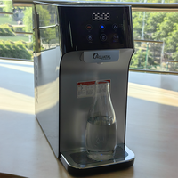 Nouveau design 2026 – Distributeur d'eau purifiée par osmose inverse Ro Top-Tablet électrique en plastique pour usage domestique et hôtelier