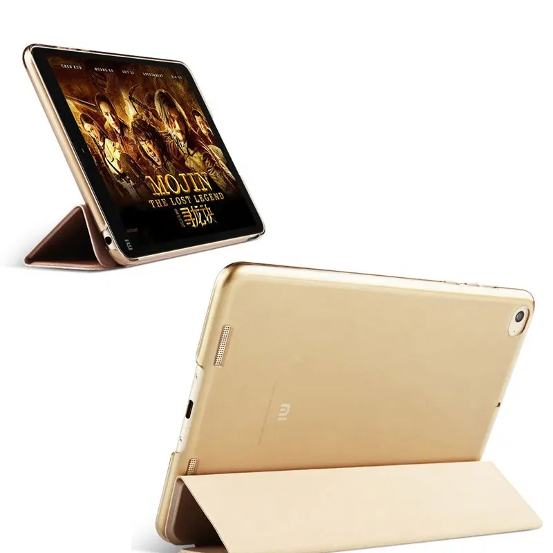 Étui pour tablette pour iPad 10.2 pouces housse de tablette robuste avec support étui rigide aimant à trois volets clip arrière coque support intelligent