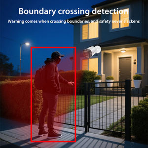 Nueva llegada inteligente IP Ethernet POE 5MP AI línea cruce detección vehículo detección de movimiento humano IP66 Metal CCTV Cámara IP - Product Image 3