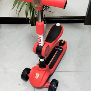 Kids Scooter 3 In 1 With Pedals Height Adjustable Lights Musical Model For Ages 2 8 Years Old - Product Image 2