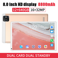 Tablette Android P8 à prix réduit, 8 pouces, avec caméra 2+5 MP, 2+32 Go, 6+128 Go, double emplacement pour carte SIM, 3G, appels téléphoniques