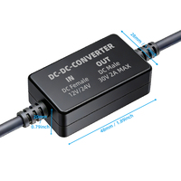 Cordon d'alimentation pour Internet satellite Starlink Mini, adaptateur élévateur de tension DC-DC 12V-24V 30V 2A, protection multiple, utilisation solaire