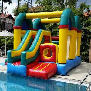 WINSUN Nouveau PVC Gonflable Bounce House Combo Castle Party Gonflable Trampoline Jump pour Enfants <span class=keywords><strong>Location</strong></span> - Product Image 2