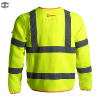 Gilet à manches longues de qualité supérieure avec poche pour tablette JIADE pour hommes