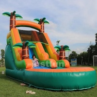 Toboggans aquatiques gonflables de qualité commerciale pour enfants et adultes