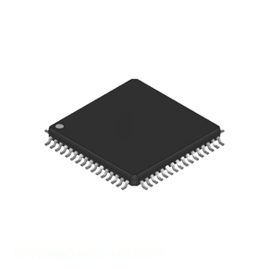 CY7C1460AV25-167AXCT หน่วยความจำ100 LQFP ชิ้นส่วนอิเล็กทรอนิกส์ตัวแทนจำหน่ายที่ได้รับอนุญาต - Product Image 1