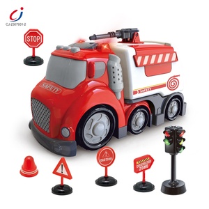 <span class=keywords><strong>Camion</strong></span> <span class=keywords><strong>de</strong></span> <span class=keywords><strong>pompiers</strong></span> coulissant éducatif Chengji, véhicule <span class=keywords><strong>de</strong></span> transport <span class=keywords><strong>de</strong></span> dinosaures, jouet <span class=keywords><strong>de</strong></span> <span class=keywords><strong>camion</strong></span> à inertie à friction pour enfants - Product Image 2