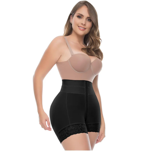 Ceinture colombienne bout à bout Shorts guitare corps minceur pantalon femmes taille haute Shaper hanche formateur grande taille Fajas Colombiana - Product Image 6