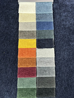 Canapé modulaire en forme de citrouille française OEM, canapé droit en tissu pour salon, villa, école, appartement