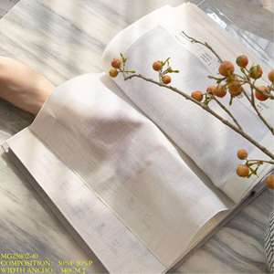 สมุดตัวอย่างผ้าลินินสไตล์โมเดิร์นสำหรับผ้าม่านและผ้าคลุมหน้าต่าง - Product Image 5