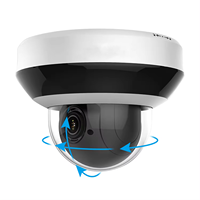 Caméra POE OEM 4MP Ptz CCTV Zoom optique 4X H.265 + IP66 WDR Micro intégré et emplacement pour carte SD Détection de mouvement Mini caméra IP PTZ