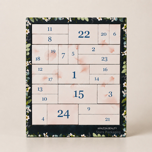 <span class=keywords><strong>Calendrier</strong></span> de l'avent cosmétique personnalisé avec logo imprimé, <span class=keywords><strong>calendrier</strong></span> de l'avent maquillage, boîte de 24 emballages pour compte à rebours de Noël, emballage cadeau - Product Image 2