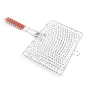 BBQ Barbecue Roasting Shaped <strong>Fillet</strong> Grilling Basket <strong>Grill</strong> Net - Product Image 1