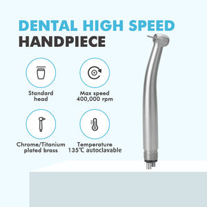 Pieza de mano <span class=keywords><strong>Dental</strong></span> Led 3 pulverizadores de agua turbina de aire pieza de mano 4 agujeros pieza de mano <span class=keywords><strong>Dental</strong></span> de alta velocidad - Product Image 4