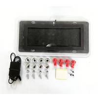 Luz LED para Matrícula con Bluetooth y APP, Estándar Estadounidense para Autos Americanos, Modos Dinámicos Multicolor RGB, Conexión Plug & Play, Resistente al Agua IP65