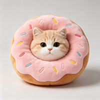 Peluche kawaii en forme de nourriture : hamburger, sushi, beignet, pizza, glace, gâteau, jouet en peluche pour enfant, cadeau pour enfant